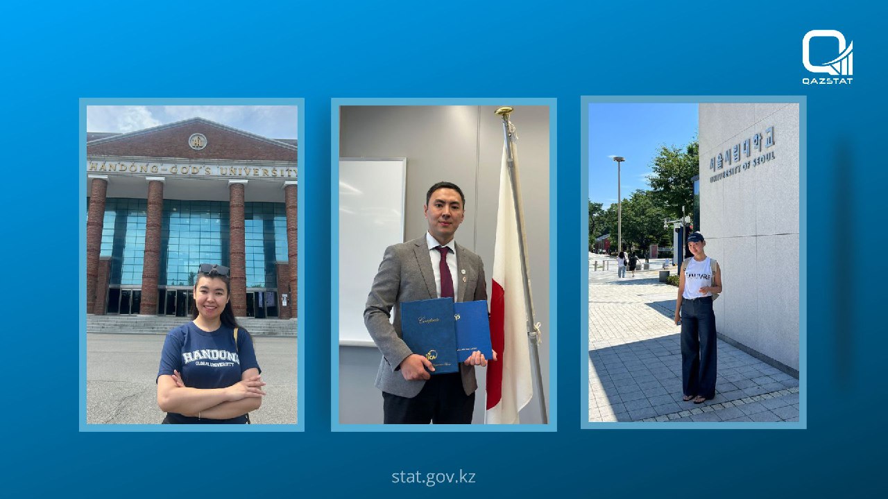 Ұлттық статистика бюросының қызметкерлері халықаралық университеттерге оқуға түсті