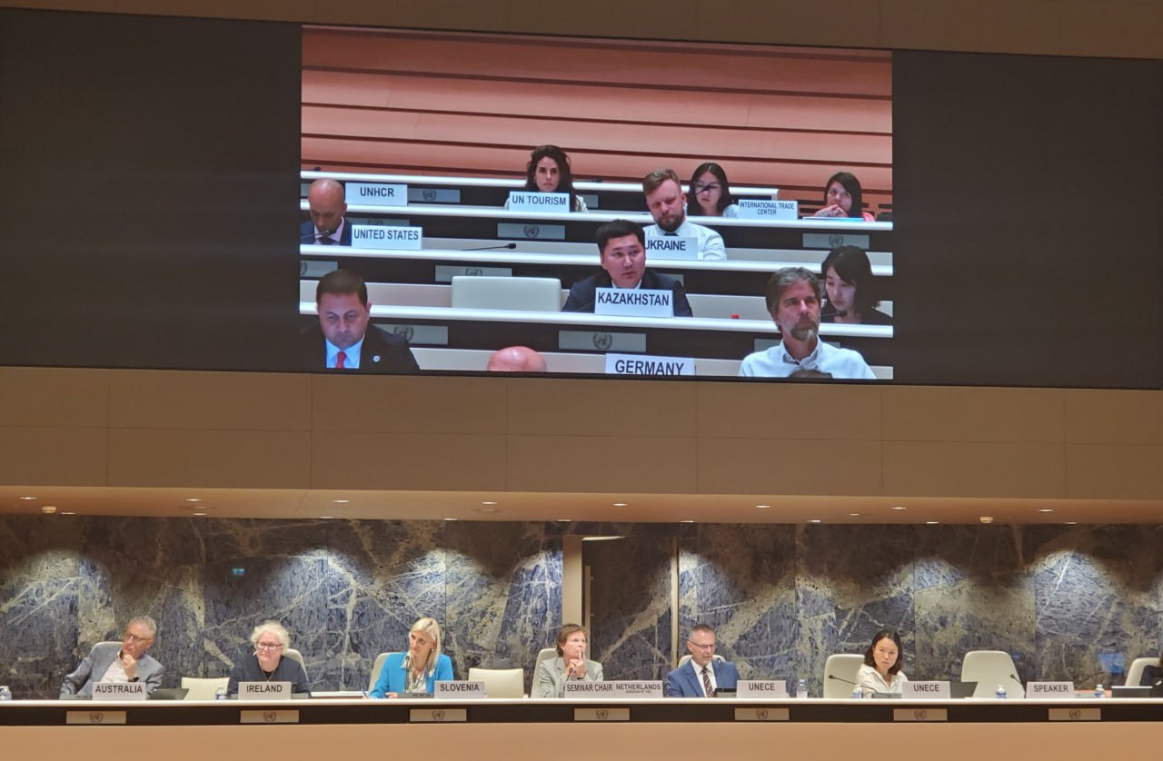 Глава Бюро Максат Турлубаев выступил на 73-й сессии Конференции европейских статистиков в Женеве