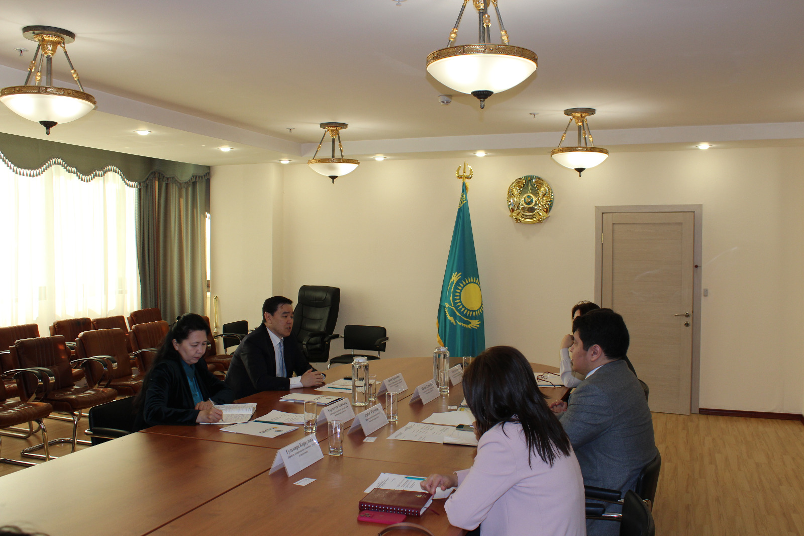 Руководитель Бюро встретился с Председателем Правления Казахстанского агентства международного развития «KazAID»