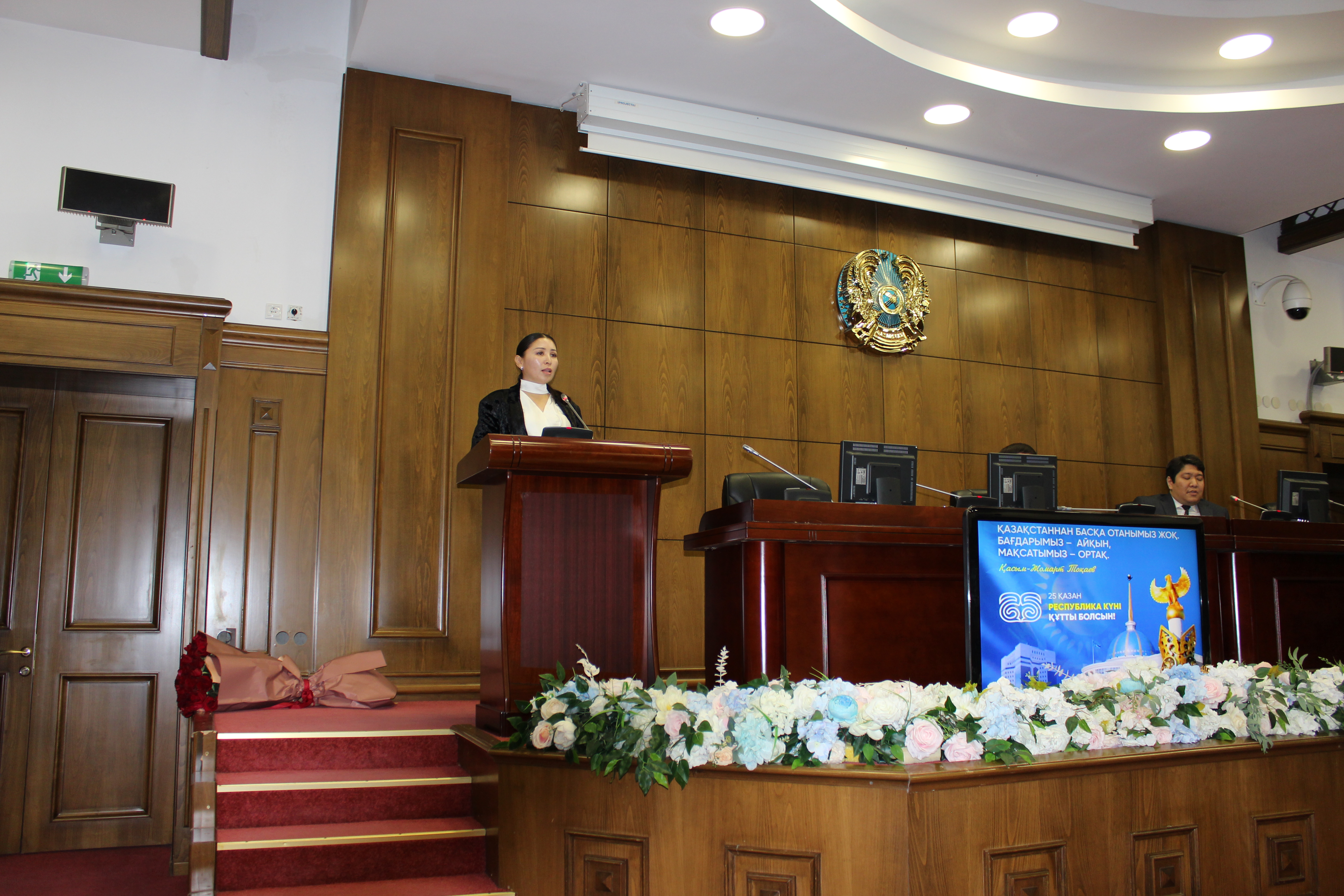 Бюрода Республика күніне арналған салтанатты жиын өтті