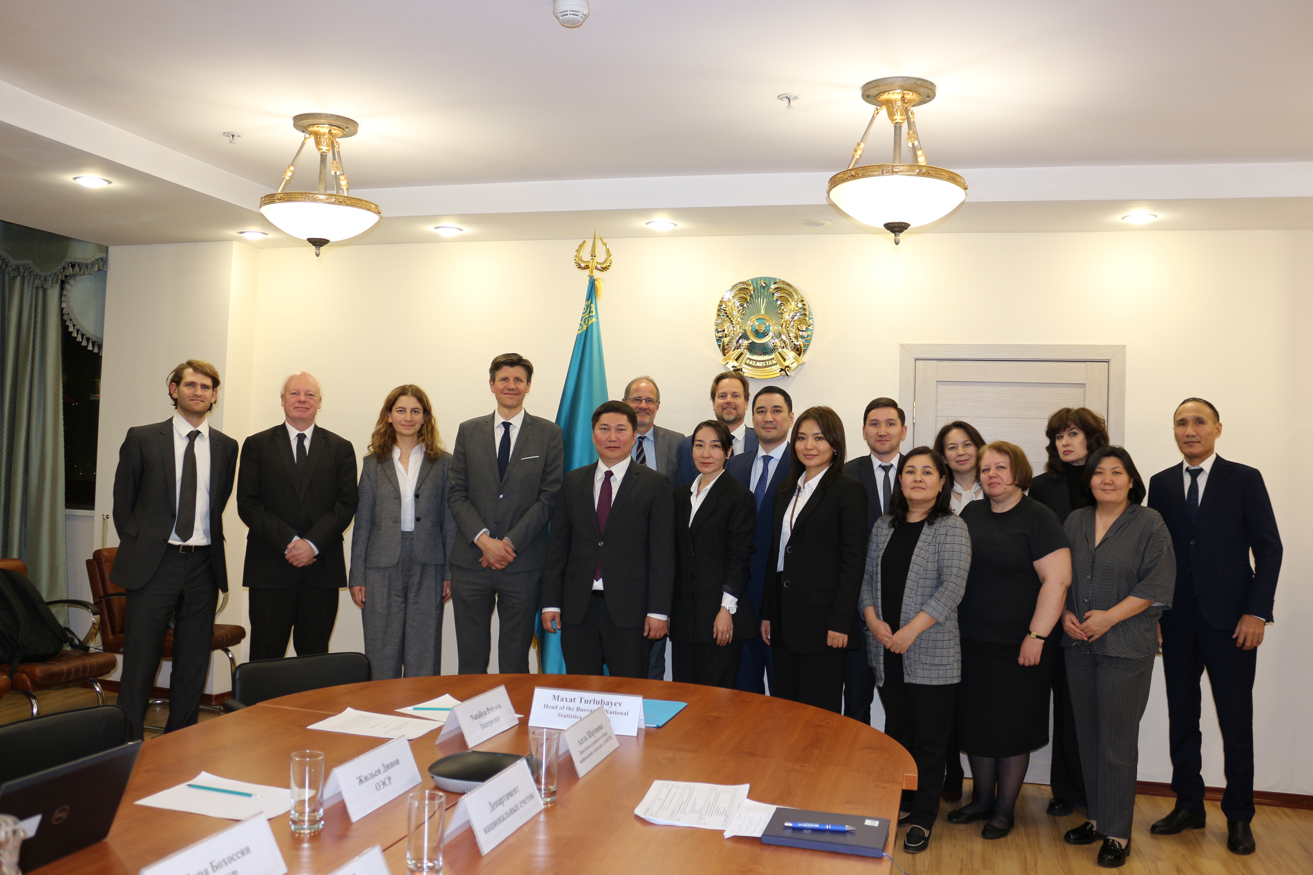 OECD conducts a review of the National Statistical System of Kazakhstan