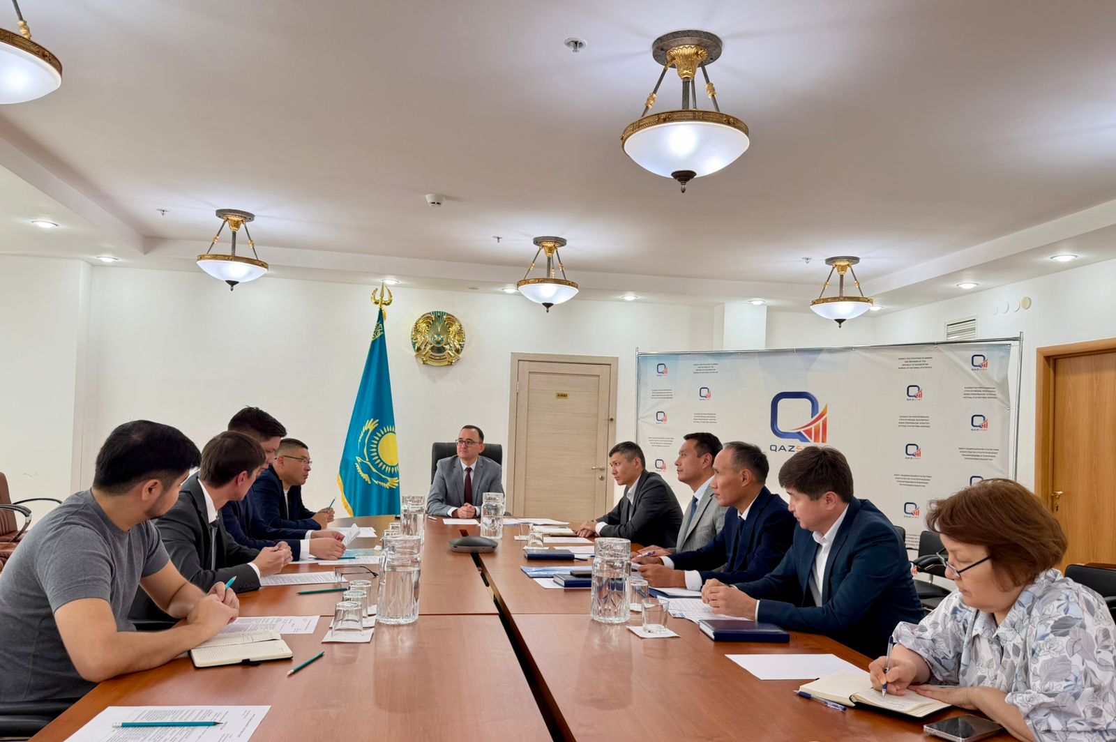 Бюрода бизнестің қатысуымен деректер экономикасын дамыту мәселелері талқыланды