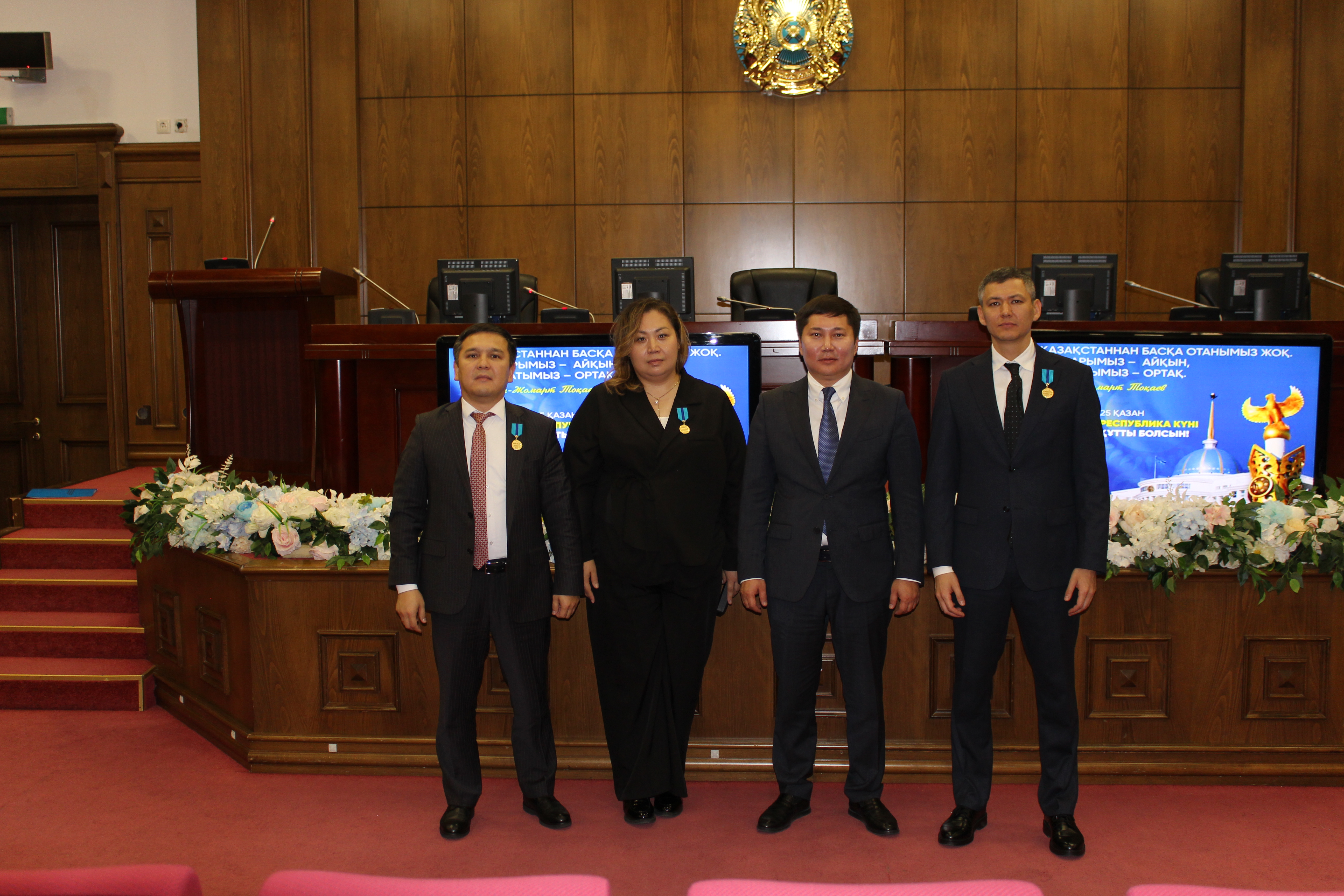 Бюрода Республика күніне арналған салтанатты жиын өтті