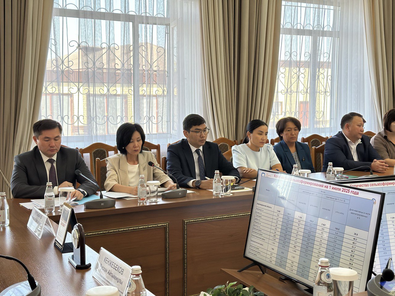 Бюро басшысы Ақмола және Қарағанды облыстарындағы ауыл шаруашылығы санағының барысымен танысты