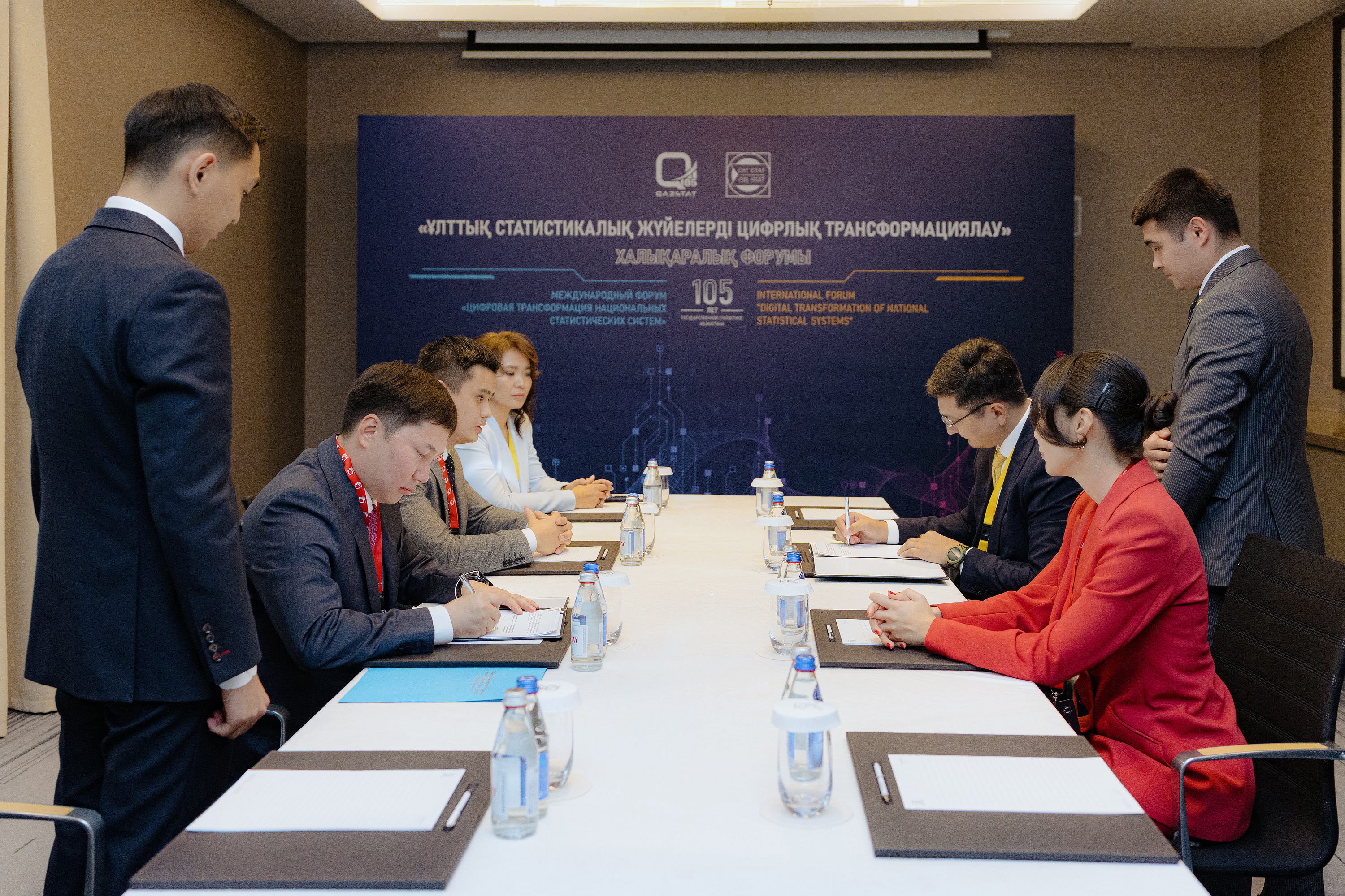 Ұлттық статистика бюросы мен Halyk Bank ынтымақтастық туралы меморандумға қол қойды