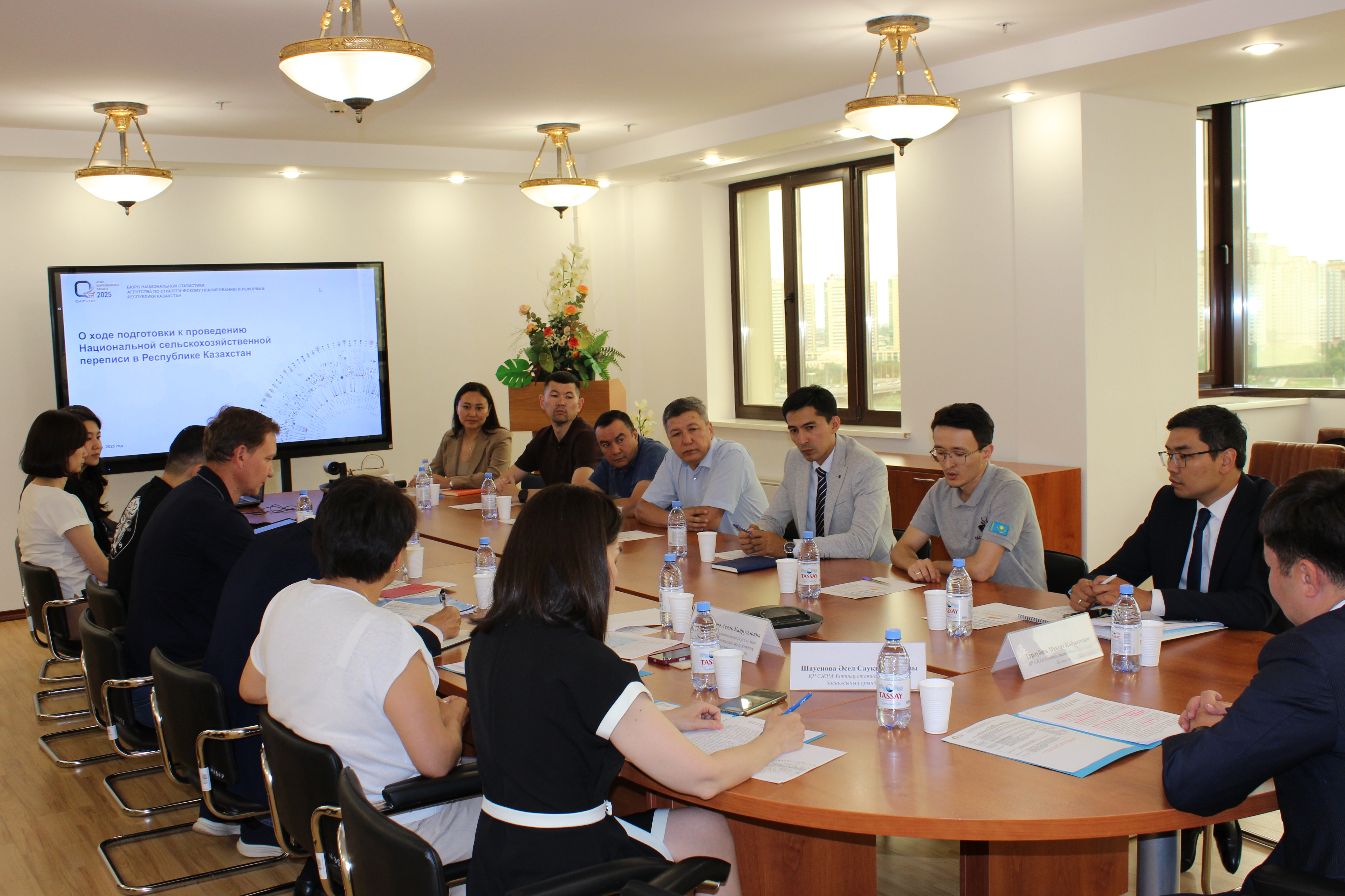 Бюро провело встречу с отраслевыми ассоциациями по подготовке к сельхозпереписи
